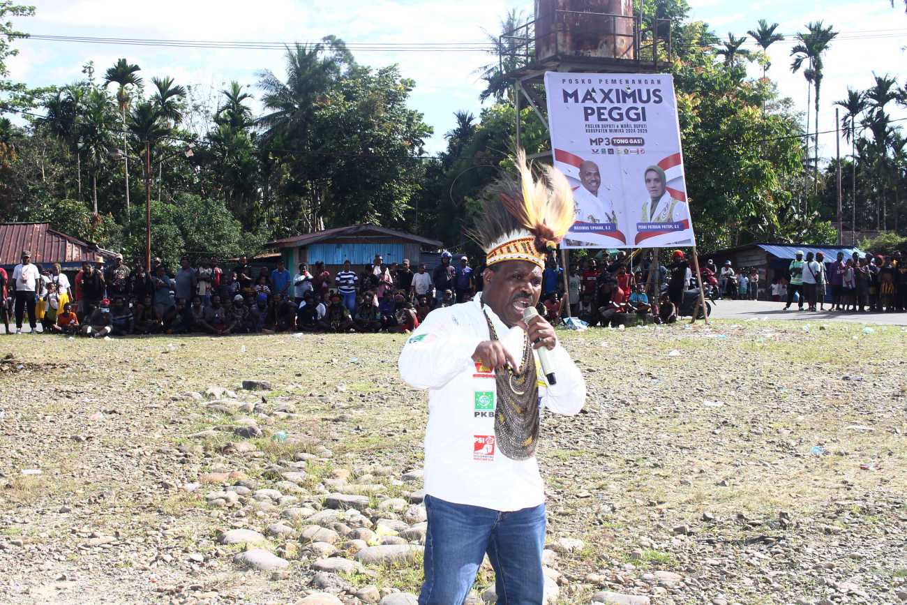Maxsimus mengajak semua pihak untuk jadikan Mimika lebih baik Maxsimus mengajak semua pihak untuk jadikan Mimika lebih baik