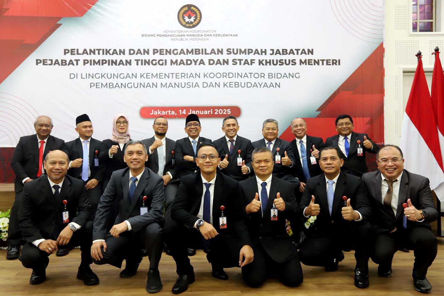 14 pejabat eselon  I resmi dilantik 14 pejabat eselon  I resmi dilantik