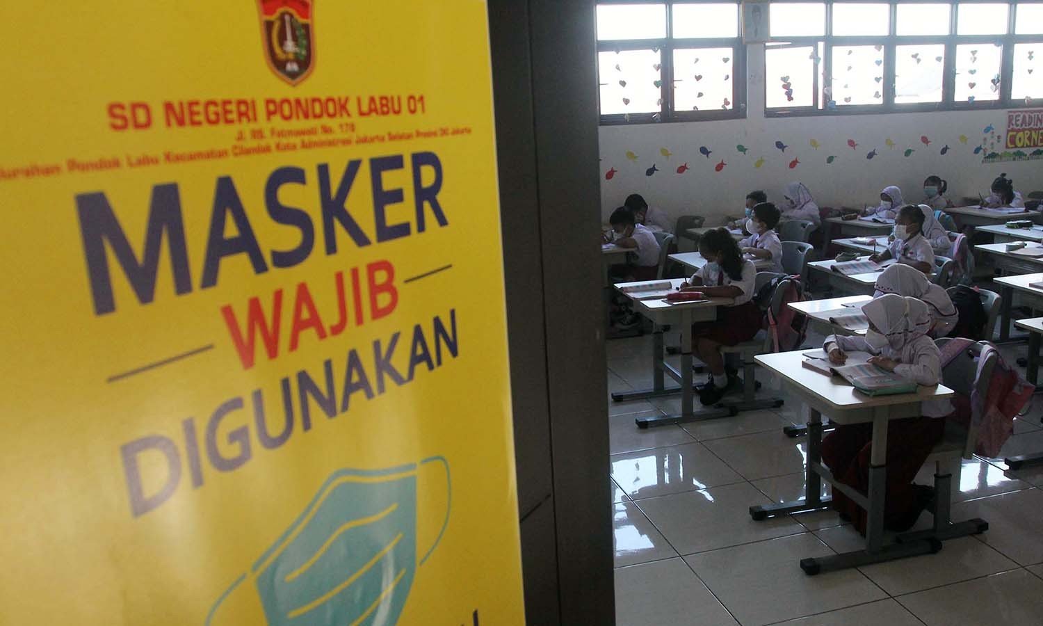 PTM diberlakukan 100 persen