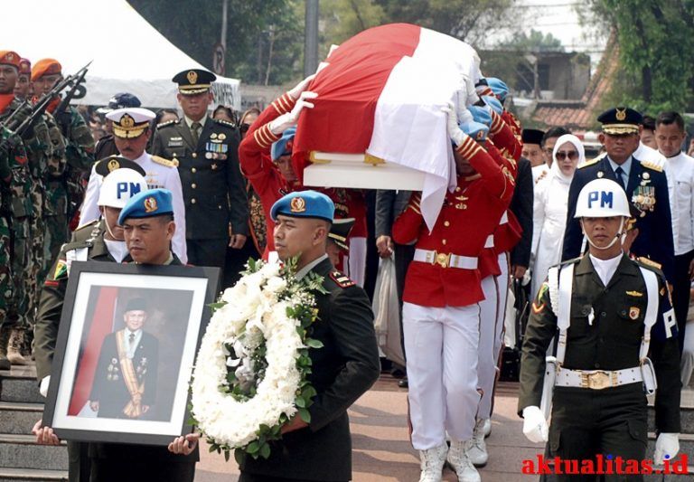 FOTO: Pemakaman BJ Habibie | aktualitas.id