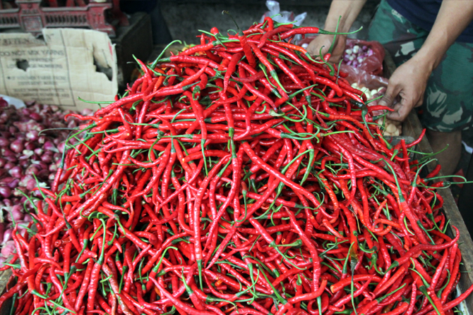 Pedagang Dan Pembeli Pusing Harga Cabai Di Bogor Meroket Hingga Rp 120