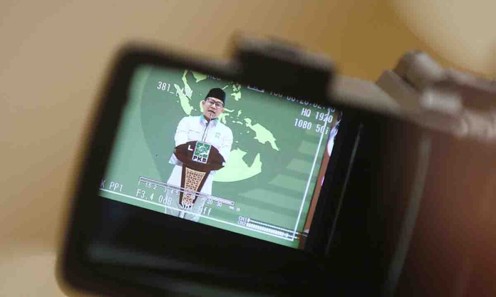 alt="ketua umum PKB Muhaimin Iskandar Gelar Muktamar"