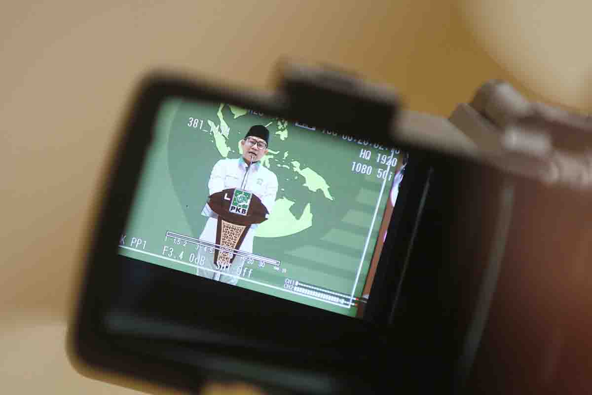 alt="ketua umum PKB Muhaimin Iskandar Gelar Muktamar"