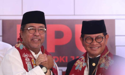 alt="Pramono Anung-Rano Karno daftar Pilgub DKI Jakarta"