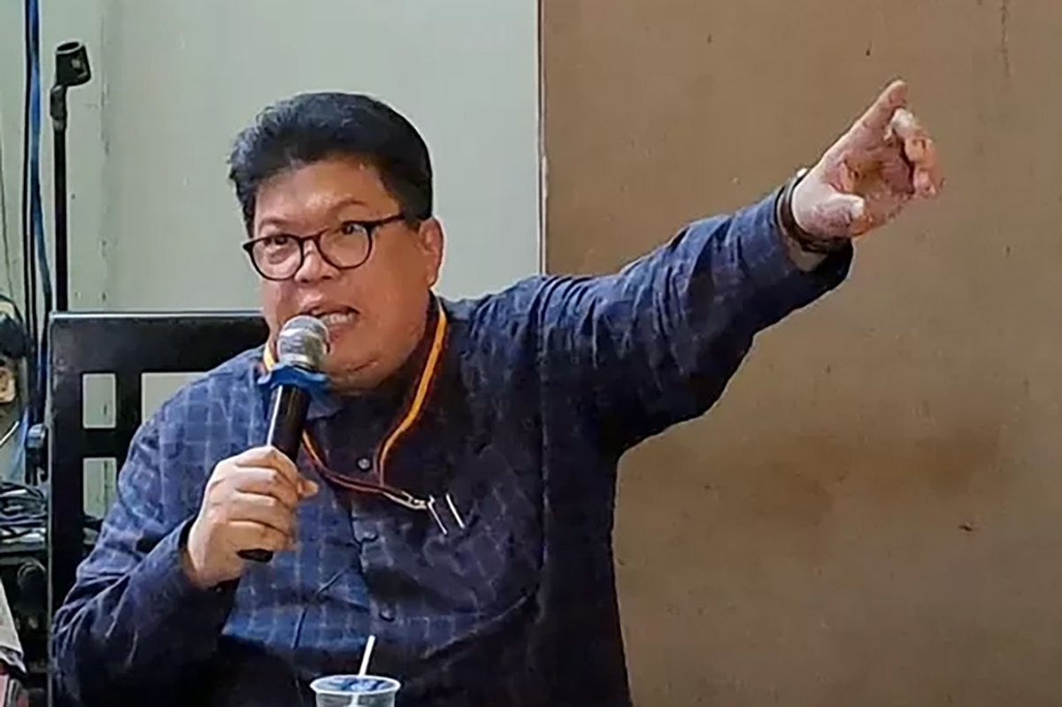 Pengamat Kebijakan Publik, Hilmi Rahman Ibrahim saat menjadi narasumber disebuah diskusi