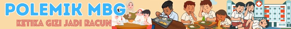 POLEMIK MBG KETIKA GIZI JADI RACUN Header