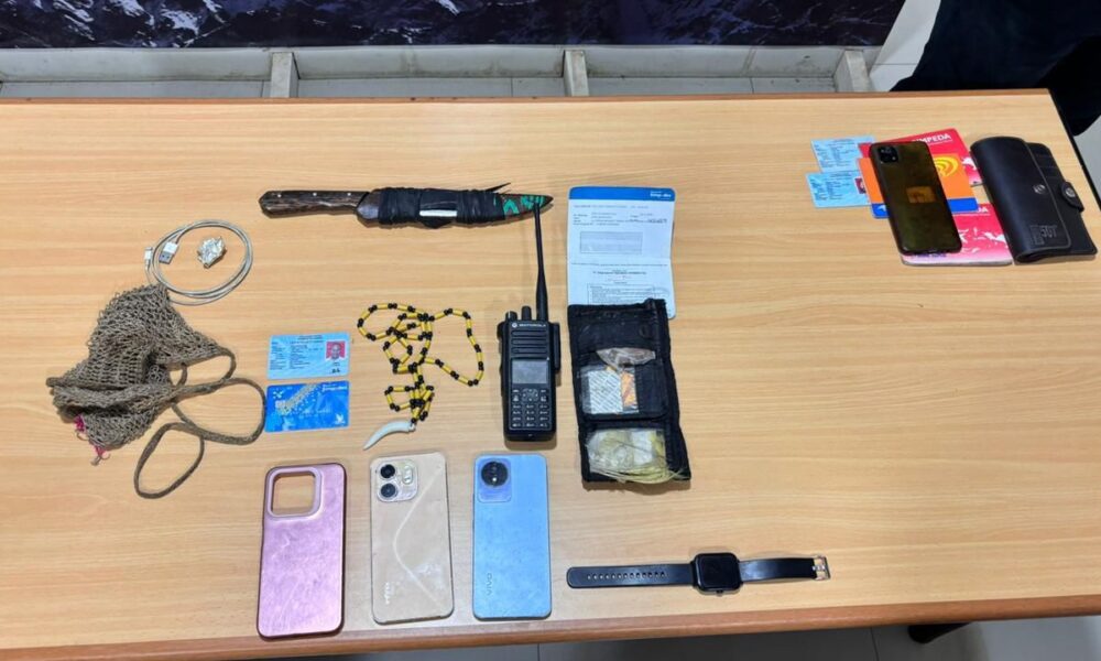 Barang bukti yang diamankan oleh Stgas ODC