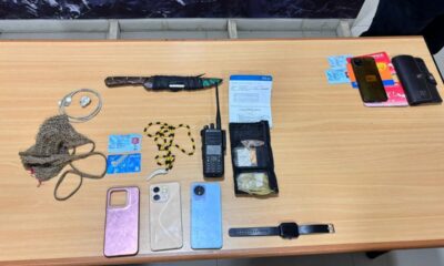 Barang bukti yang diamankan oleh Stgas ODC