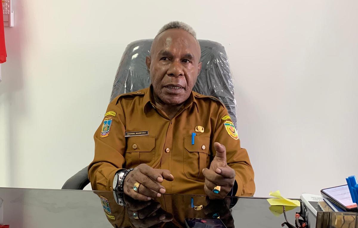 Kepala DPMPTSP Kabupaten Mimika, Marselino Mameyau