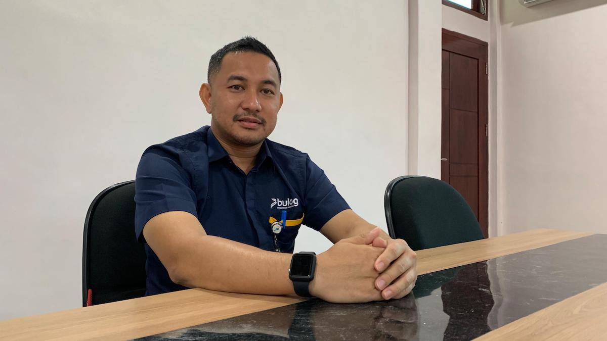 Kepala Perum Bulog Kantor Cabang Timika, Dedy Wahyudi