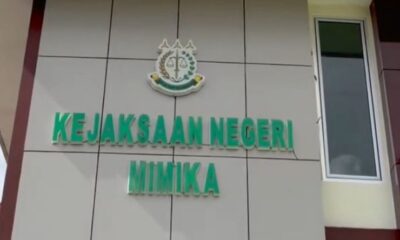 Kantor Kejaksaan Negeri Mimika.