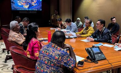 pertemuan Dirut BPJS Kesehatan dengan Bupati Mimika