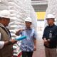 Anggota DPD RI Gus Hilmy bersama Pemimpin Perum Bulog