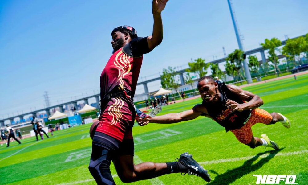 Atlet flag football asal Mimika, Wrestle Mansawan, memperkuat tim Fiji Curry Bombers dalam turnamen Ningbo Flag Football Open 2026 di Tiongkok.