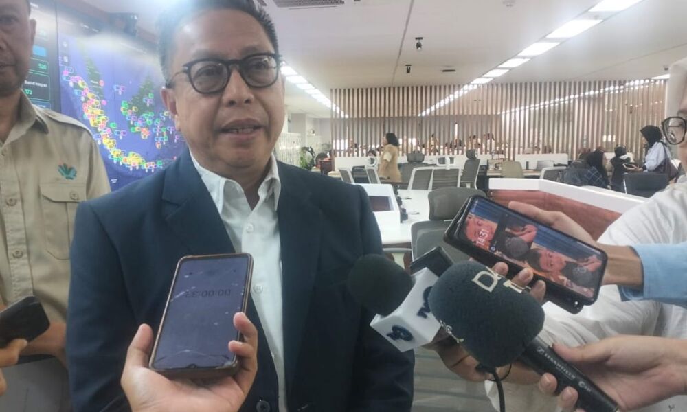 Deputi KLH Rasio Ridho Sani menjelaskan agenda Hari Lingkungan Hidup Sedunia 2026 di Jakarta