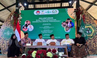 Peluncuran buku Fikih Disabilitas Mental Psikososial oleh PBNU dan KND di Pondok Pesantren Al-Falah