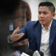 Seskab Mayor Teddy Indra Wijaya saat memberikan keterangan kepada wartawan