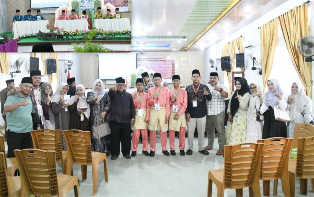 Tim Fahmil Qur’an Bengkalis saat tampil pada penyisihan MTQ Riau 2026 di Kuantan Singingi.