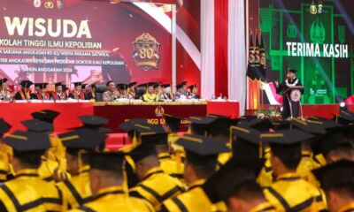 Kapolda Riau Irjen Herry Heryawan menyampaikan orasi ilmiah tentang Green Policing pada Dies Natalis ke-80 STIK Polri di Jakarta.
