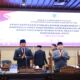 Gubernur Sumsel Herman Deru menyampaikan penjelasan Raperda Pertanggungjawaban Pelaksanaan APBD 2025 dalam Rapat Paripurna DPRD Sumsel di Palembang.