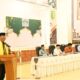 Kafilah Kabupaten Bengkalis mengikuti proses registrasi ulang peserta MTQ ke 44 tingkat Provinsi Riau di Kuantan Singingi.