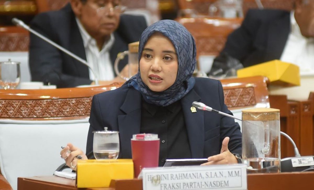 Anggota Komisi VII DPR Fraksi NasDem, Dini Rahmania