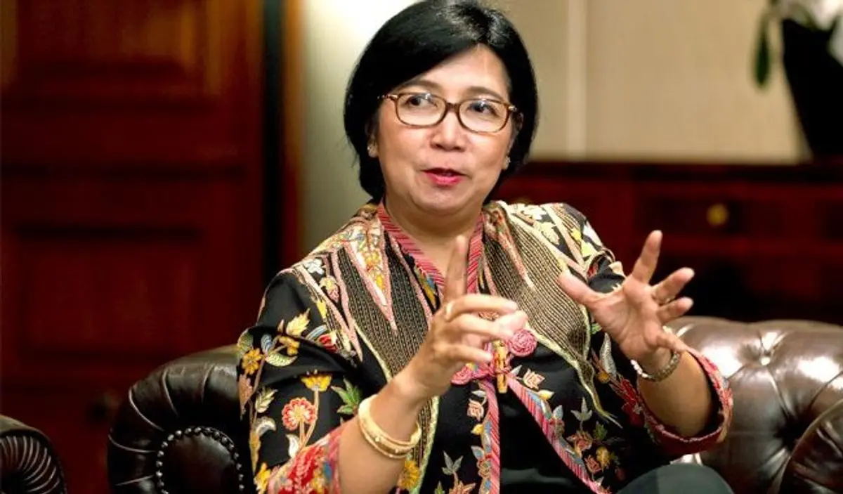 Destry Damayanti, Pejabat Gubernur Sementara Bank Indonesia setelah Perry Warjiyo mengundurkan diri.