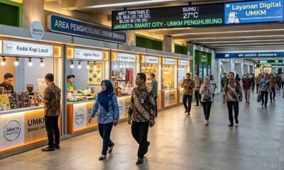 Jalur bawah tanah penghubung pusat perbelanjaan di kawasan Senayan Jakarta