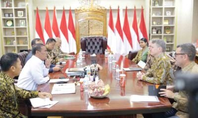 Mentan Amran Sulaiman bertemu Dubes Australia Rod Brazier membahas pengembangan pertanian rawa Dadahup.