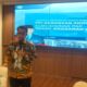 Sekretaris Jenderal Kementerian PKP Didyk Choiroel, memberikan pemaparan capaian serapan anggaran KemenPKP.