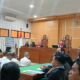 Sidang eksepsi Budiono Tanbun dalam perkara dugaan korupsi pemanfaatan lahan transmigrasi untuk pertambangan di PN Samarinda.