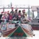 Kapolda Riau Irjen Herry Heryawan bersama rombongan Ekspedisi Merah Putih Presisi menanam mangrove di Kuala Selat, Indragiri Hilir.
