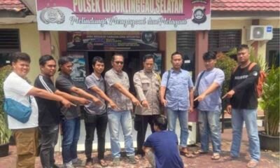 Polisi menangkap seorang manager koperasi berinisial YP (26) di Kota Lubuklinggau, Sumatera Selatan, setelah diduga menggelapkan uang kas Koperasi Mesuji Mandiri Jaya senilai lebih dari Rp600 juta.