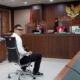 JPU Andri Saputra memberikan tanggapan atas eksepsi penasihat hukum terdakwa Bangun Paulus Turungta dalam perkara dugaan pemerasan.