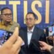Anggota Bawaslu RI Puadi menyampaikan pandangan mengenai gagasan mahasiswa dalam Kompetisi Debat Penegakan Hukum Pemilu VI 2026.
