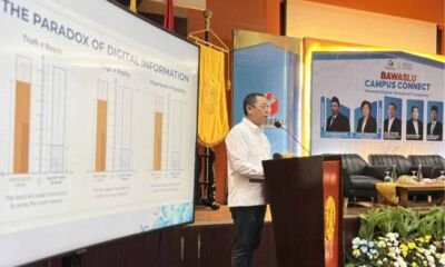 Anggota Bawaslu RI Puadi menyampaikan lima fokus penguatan pengawasan berbasis digital menuju Pemilu 2029