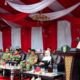 Ketua DPRD Bengkalis Septian Nugraha bersama peserta saat penutupan Lomba PBB Kreasi empat kecamatan